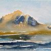 Iceland Hofn Quiet 28x21cm watercolour