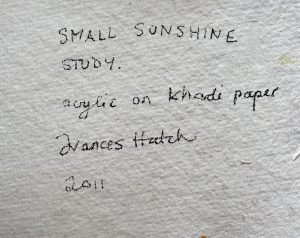 SMALL SUNSHINE STUDY. North West Highlands of Scotland.