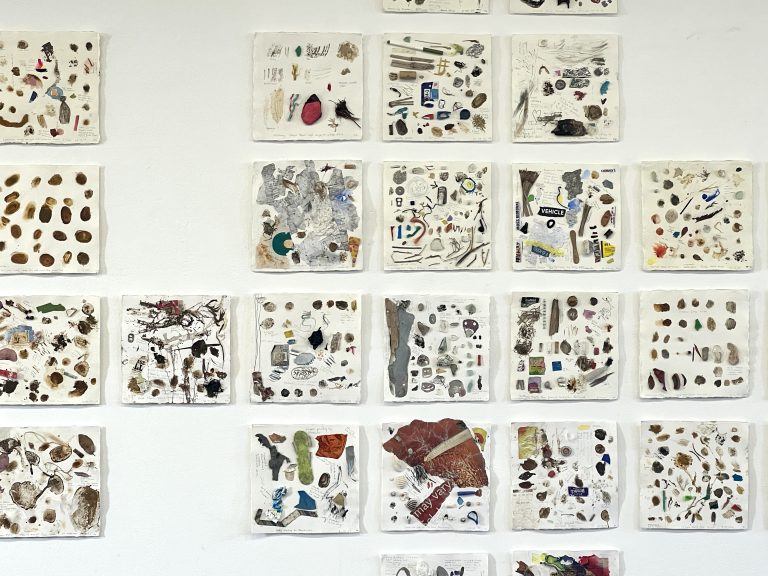 Place Palettes installation Frances Hatch