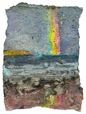 Oxwich Bay Rainbow. Gower Peninsula, South Wales.