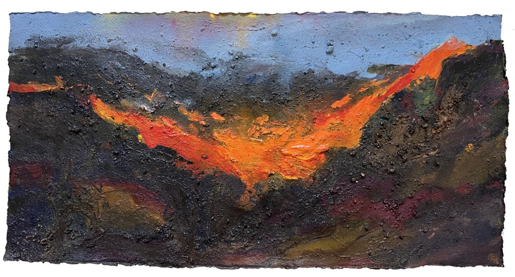 Coppered Mountain. Low Cloud. Dawn. Coppermines Valley, Coniston, Cumbria