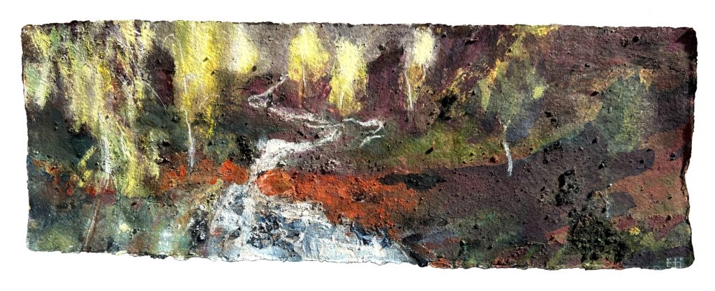 White Lady with Birch Cortege